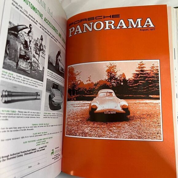 Porsche Panoramic Hardcover Bounded Magazines Vintage 1977 JAN-Dec  PCA - Picture 11 of 15